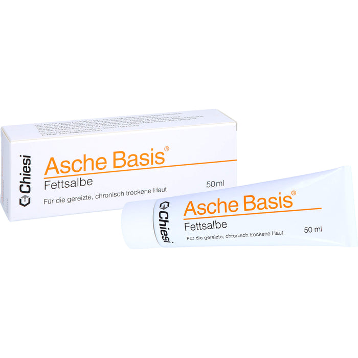 Asche Basis Fettsalbe, 50 ml Onguent gras