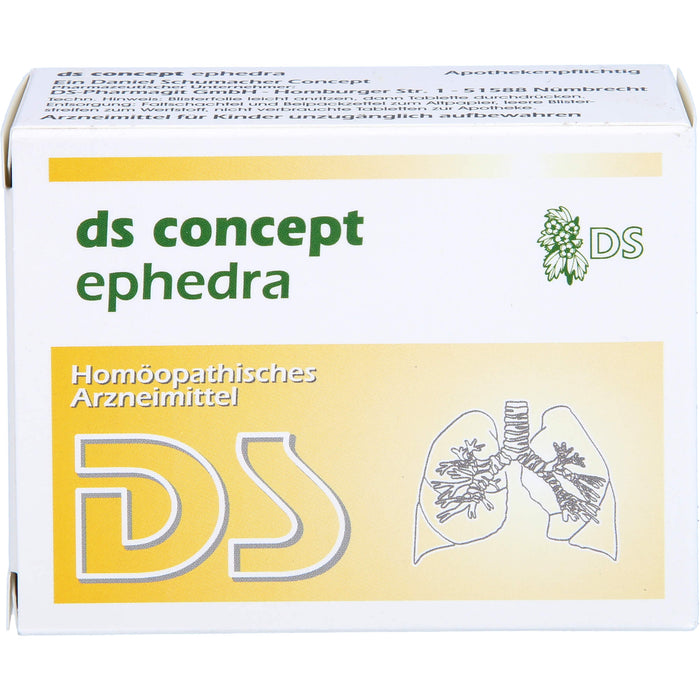 ds concept ephedra Tabletten, 100 pc Tablettes