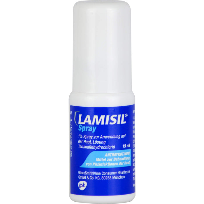 LAMISIL Spray bei Pilzinfektionen der Haut, 15 ml Lösung