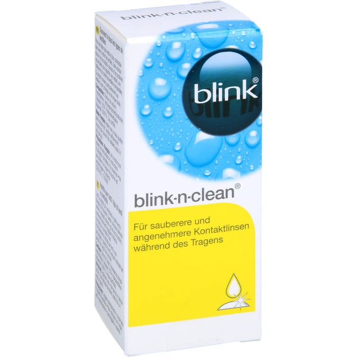 blink-n-clean Reinigungstropfen für Kontaktlinsen, 15 ml Solution