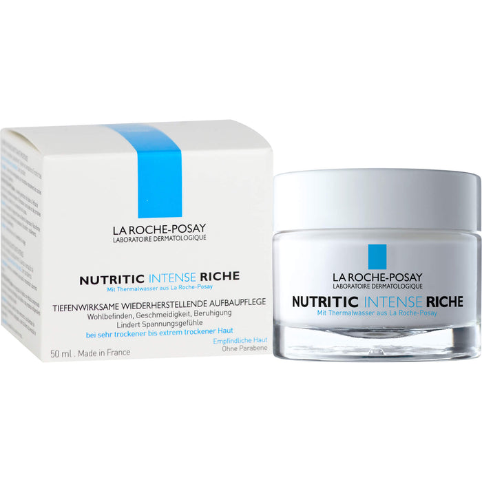 La Roche-Posay Nutritic intense riche Aufbaupflege, 50 ml Cream