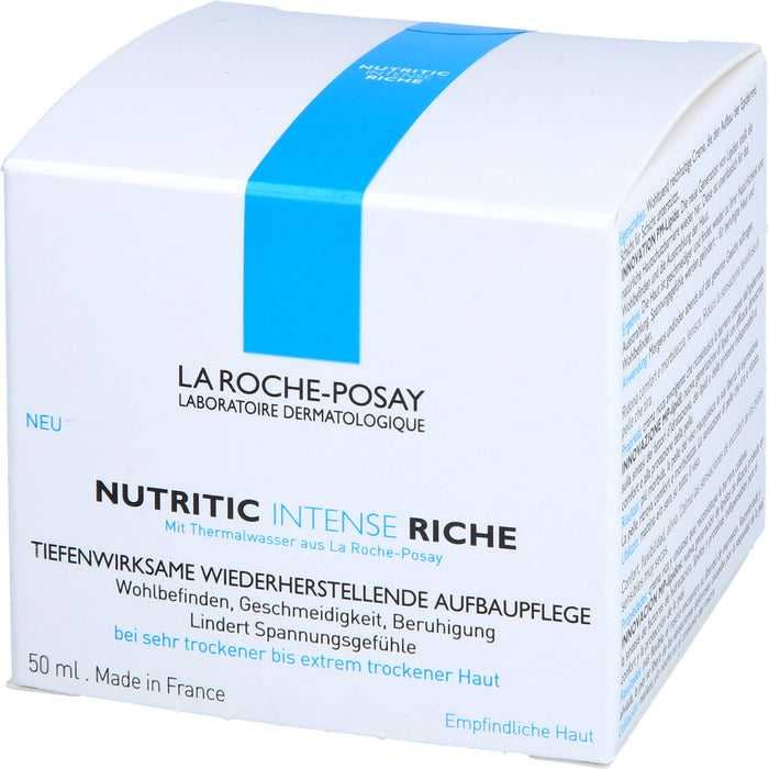 La Roche-Posay Nutritic intense riche Aufbaupflege, 50 ml Crème