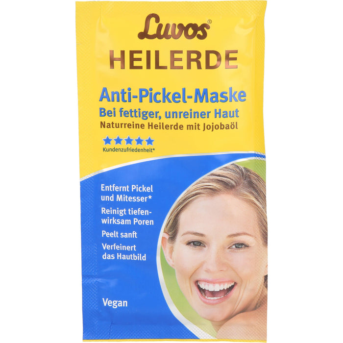 Luvos Heilerde Anti-Pickel-Maske, 15 ml Masque facial