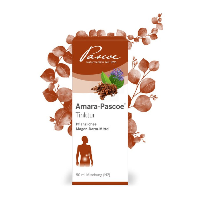 Amara-Pascoe Tinktur pflanzliches Magen-Darm-Mittel, 50 ml Lösung