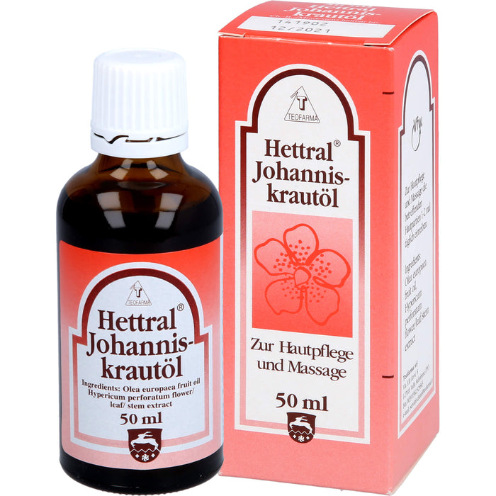 HETTRAL JOHANNISKRAUTOEL, 50 ml OEL