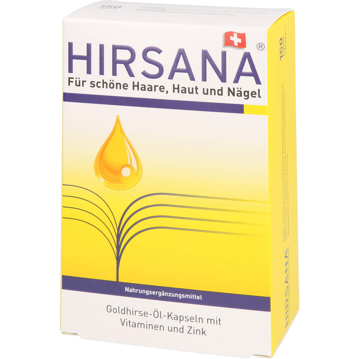 HIRSANA Goldhirse Öl Kapseln, 150 pc Capsules