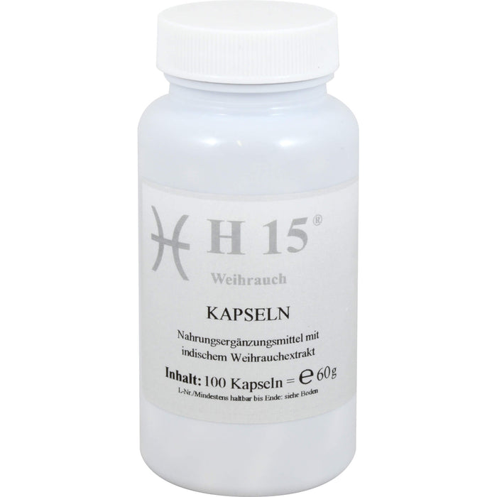 H 15 Weihrauch Kapseln 350 mg, 100 pcs. Capsules