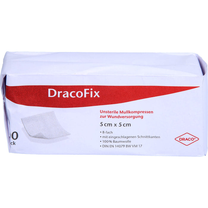 DRACOFIX OP KOM unsteril 5X5 8fach, 100 St KOM