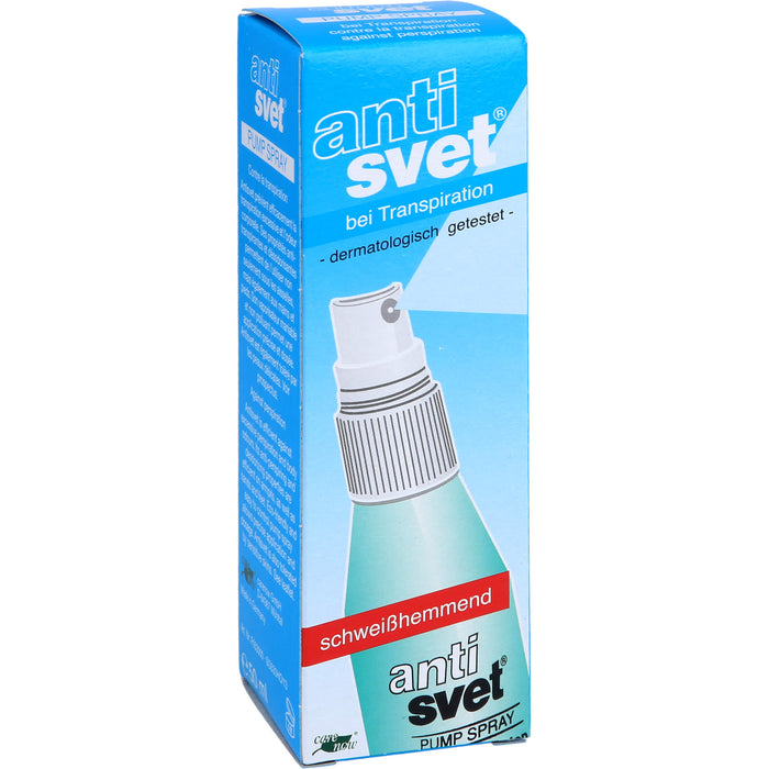 anti svet bei Transpiration schweißhemmend Pump-Spray, 50 ml soins du corps