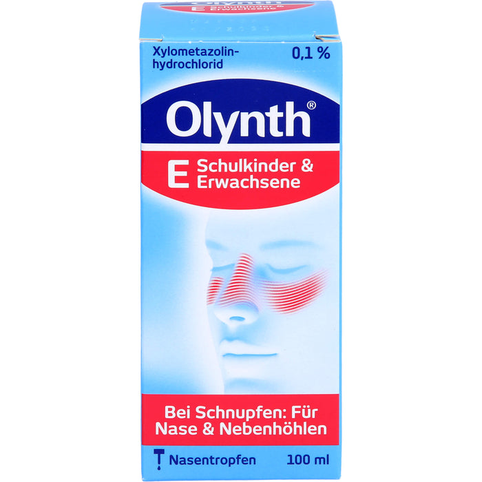 Olynth E Nasentropfen bei Schnupfen, 100 ml Lösung