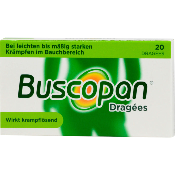 Buscopan Dragées Reimport EurimPharm, 20 St. Tabletten