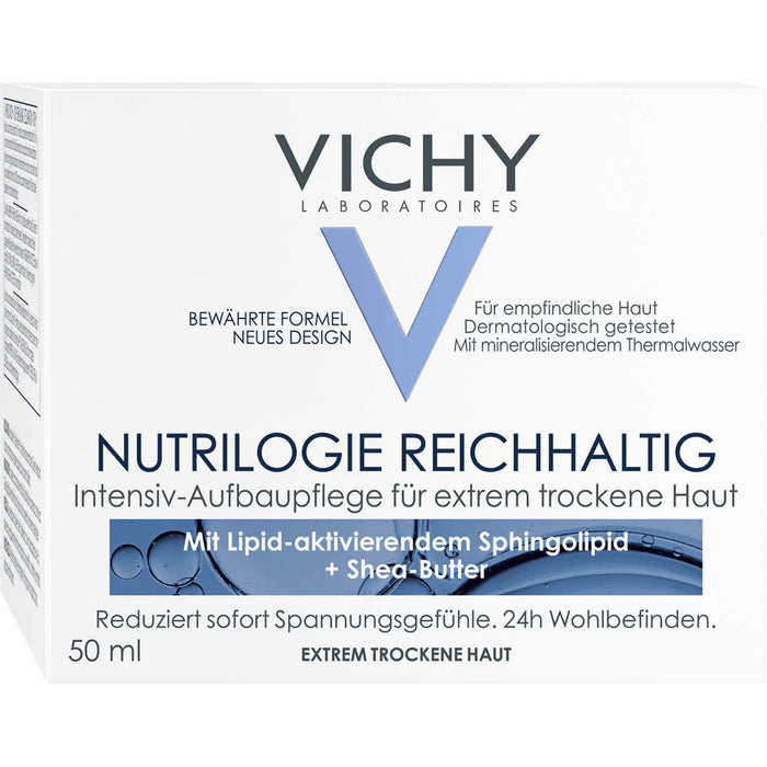 VICHY Nutrilogie reichhaltig, 50 ml Crème