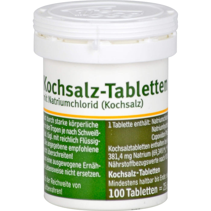 Mohren-Apotheke zu St. Lorenz Kochsalz-Tabletten, 100 pcs. Tablets