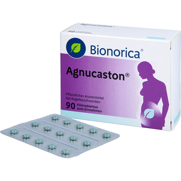 Agnucaston Tabletten bei Regelbeschwerden, 90 pc Tablettes