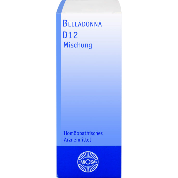 Belladonna D12 Hanosan Dil., 20 ml DIL