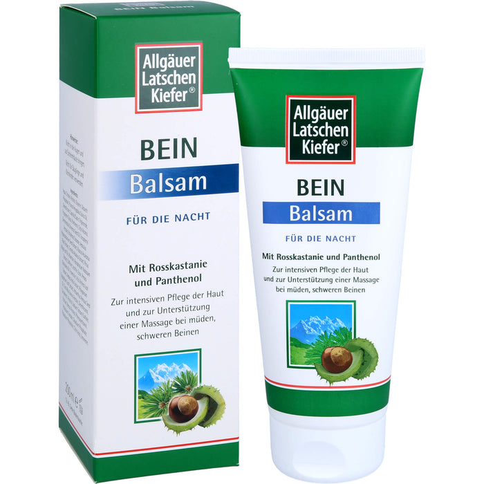 Allgäuer Latschenkiefer Bein Balsam für die Nacht, 200 ml Cream