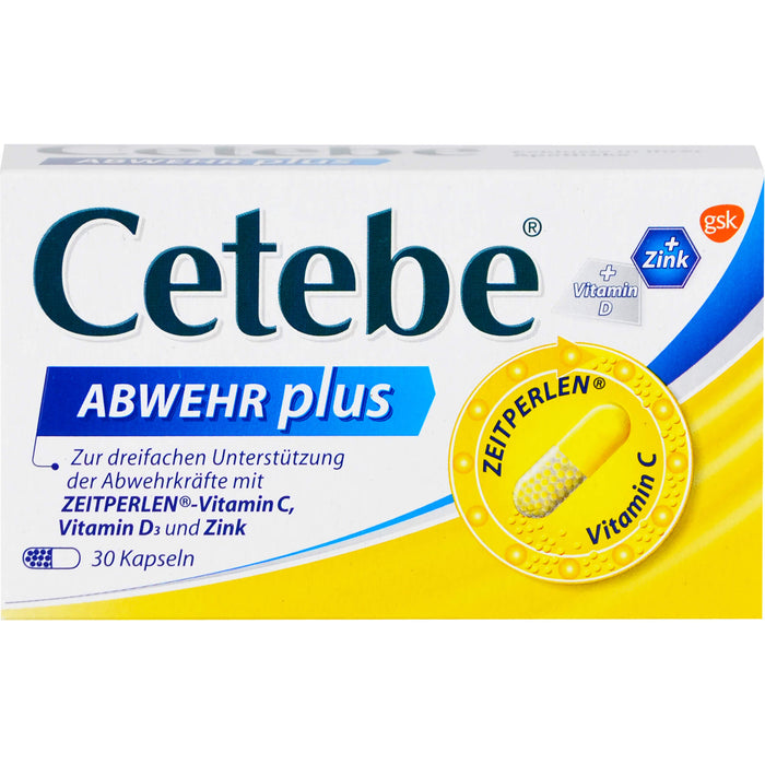 Cetebe Abwehr plus Kapseln, 30 pc Capsules