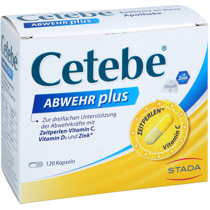 Cetebe Abwehr plus Kapseln, 120 pc Capsules