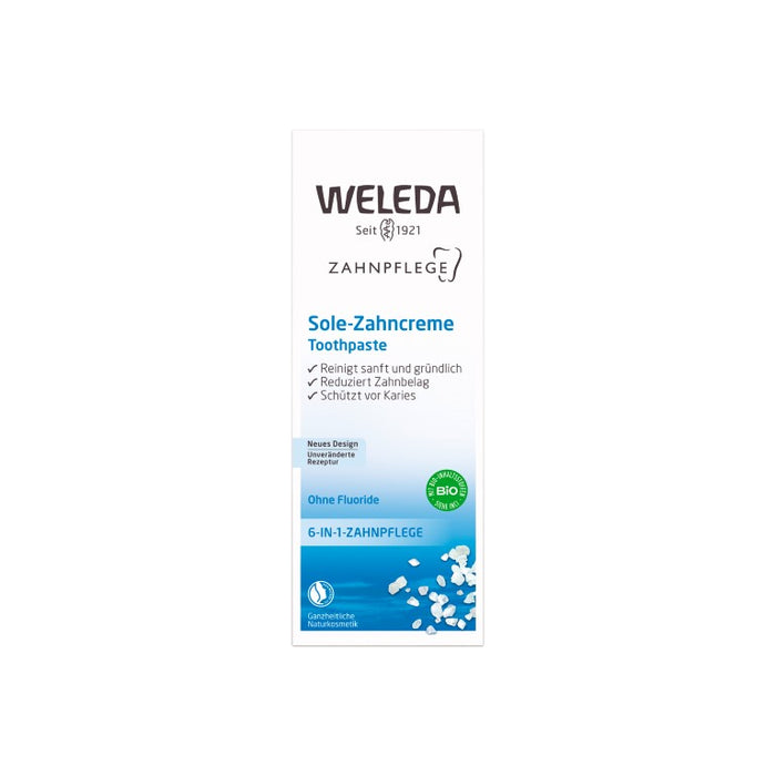 WELEDA Sole Zahncreme, 75 ml Dentifrice