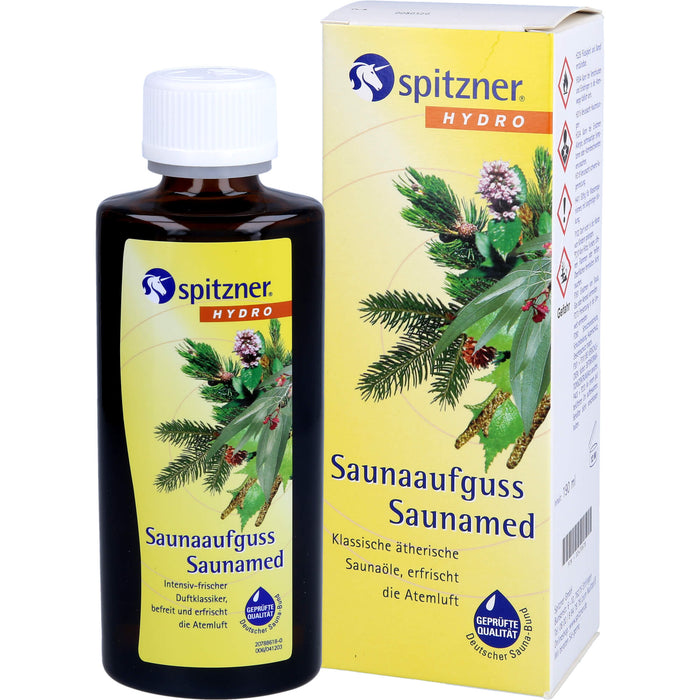 Spitzner Hydro Saunaaufguss Saunamed, 190 ml Concentrate