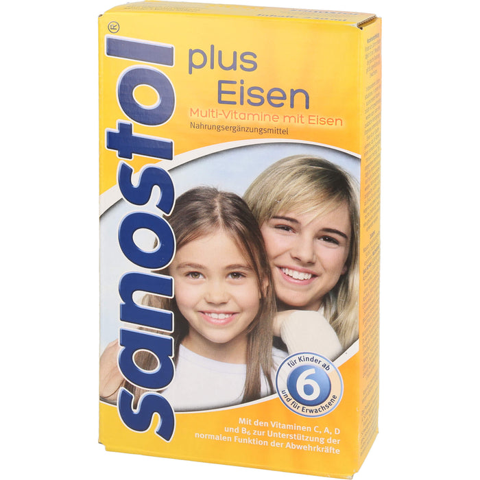 sanostol plus Eisen Saft, 230 ml Solution