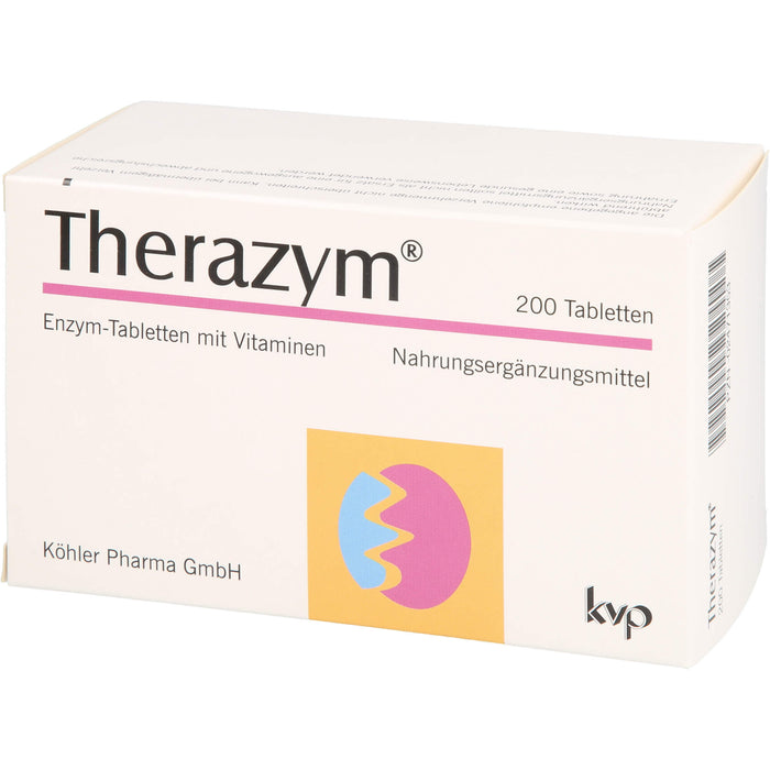 Therazym Tabletten mit Enzymen  und Vitaminen, 200 St. Tabletten