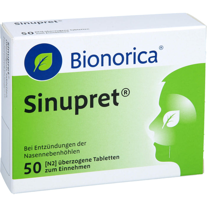 Sinupret überzogene Tabletten, 50 pc Tablettes