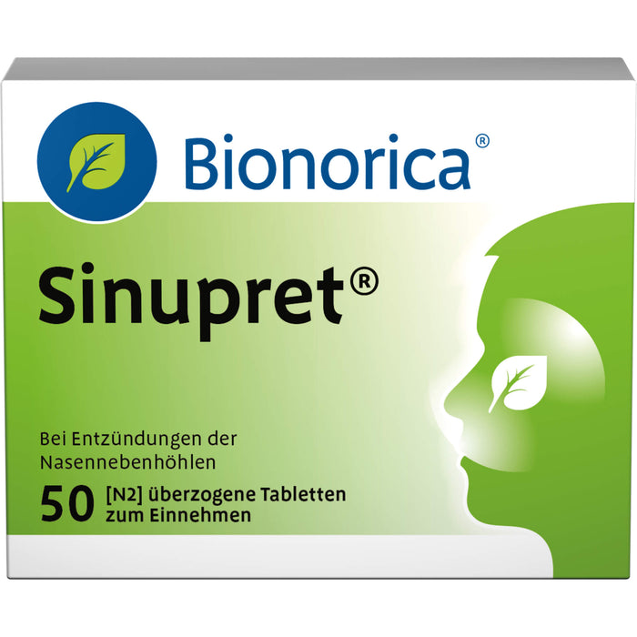 Sinupret überzogene Tabletten, 50 pc Tablettes