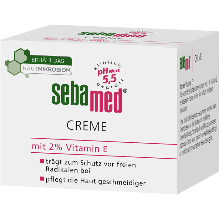 sebamed Creme mit 2 % Vitamin E, 75 ml Crème