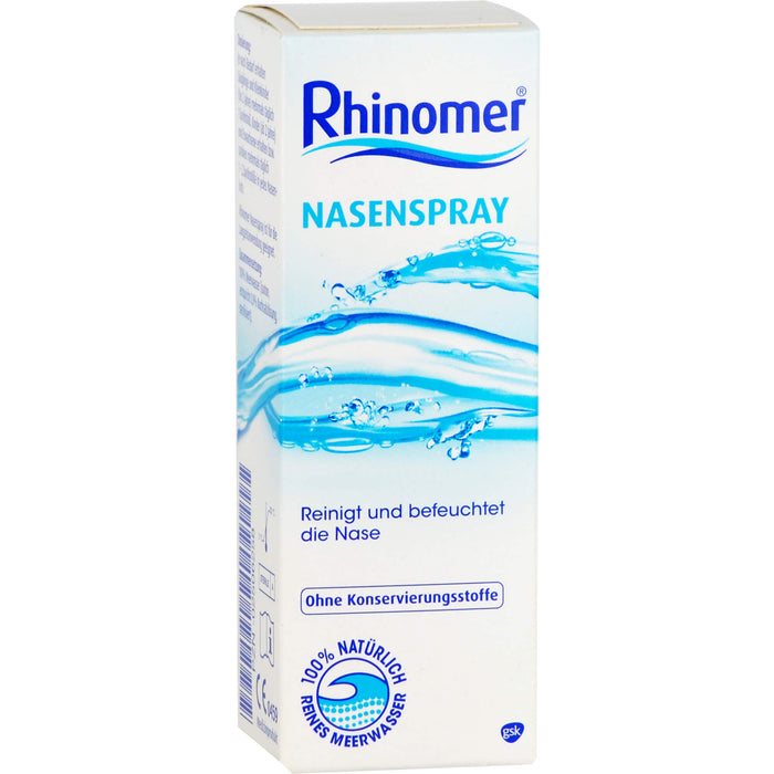 Rhinomer Nasenspray reinigt und befeuchtet die Nase, 20 ml Solution