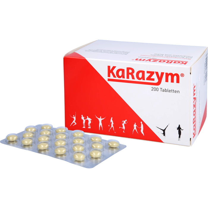 KaRazym Tabletten zur Beschleunigung der Regeneration und Unterstützung belasteter Gelenke, 200 pc Tablettes