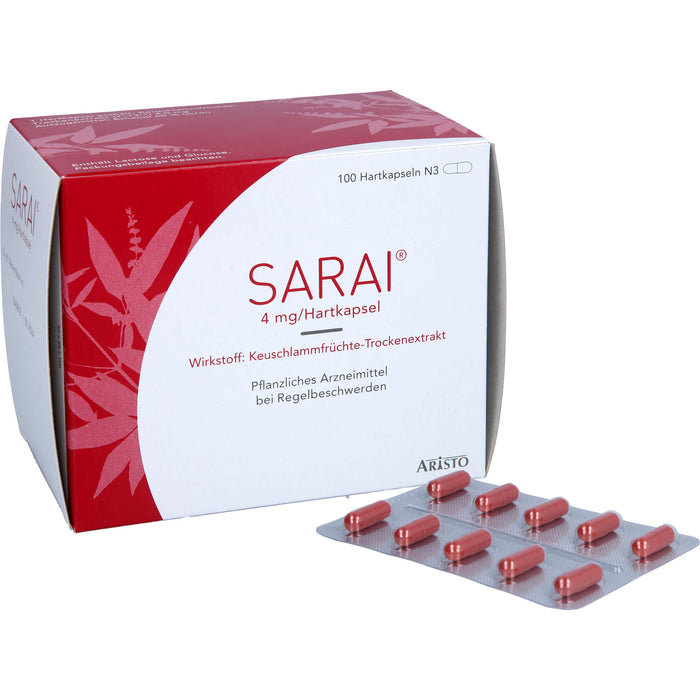 Sarai Hartkapseln bei Regelbeschwerden, 100 pc Capsules