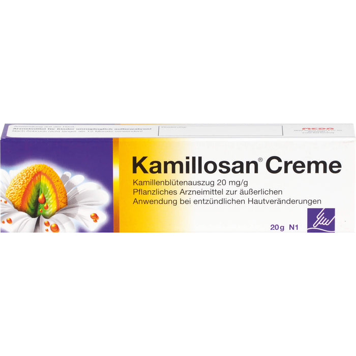 Kamillosan Creme entzündungshemmend, reizlindernd, wundheilungsfördernd, 20 g Creme