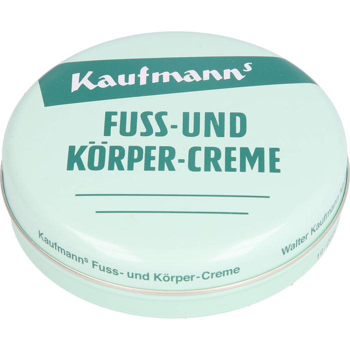 Kaufmanns Fuß- und Körpercreme, 50 ml Crème