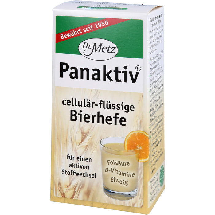 Panaktiv cellulär-flüssige Bierhefe für aktiven Stoffwechsel, 500 ml Solution