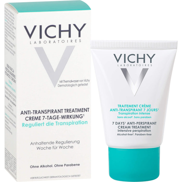 VICHY Anti-Transpirant-Treatment Creme 7-Tage-Wirkung, 30 ml Crème