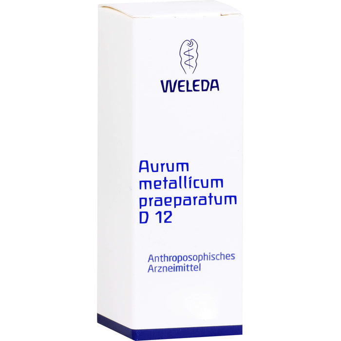 WELEDA Aurum metallicum praeparatum D12 Verreibung, 50 g Pulver