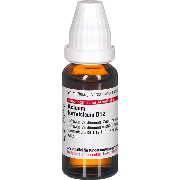 DHU Acidum formicicum D12 Dilution, 20 ml Lösung