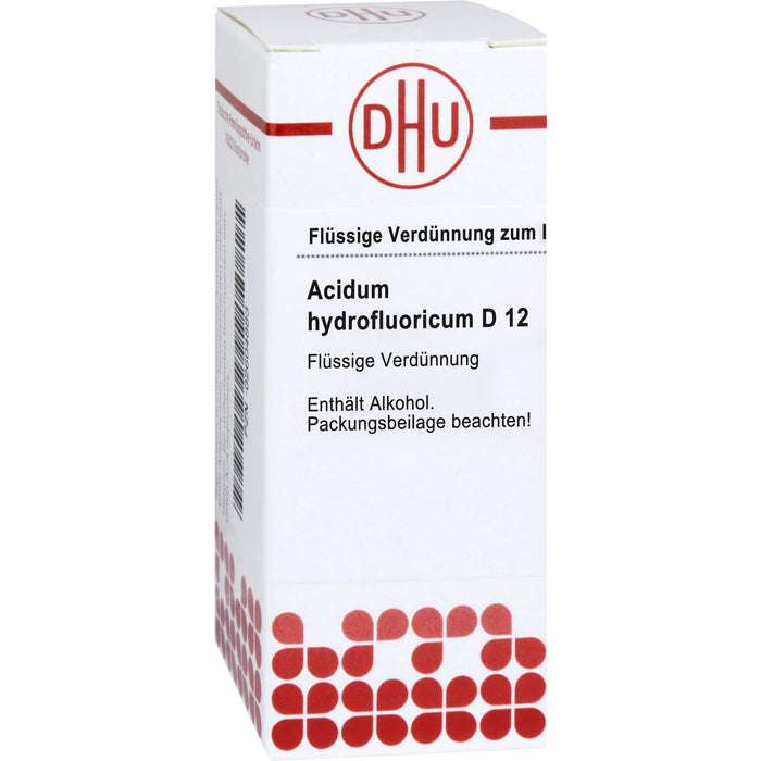 DHU Acidum hydrofluoricum D12 Dilution, 20 ml Lösung