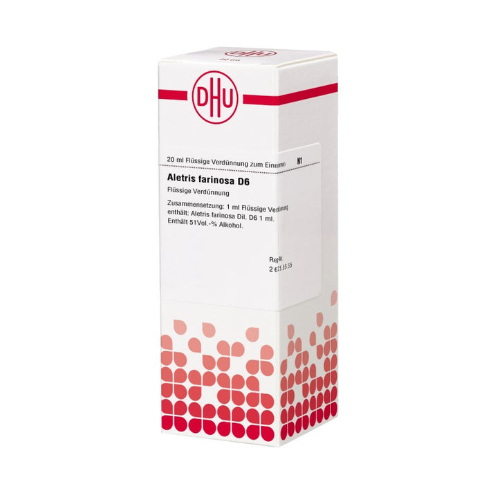 Aletris farinosa D6 DHU Dilution, 20 ml Lösung