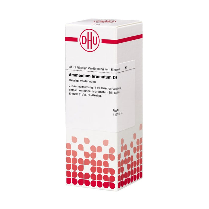 Ammonium bromatum D6 DHU Dilution, 20 ml Lösung