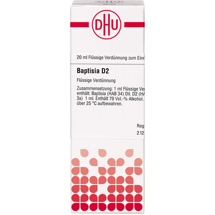 DHU Baptisia D2 Dilution, 20 ml Lösung