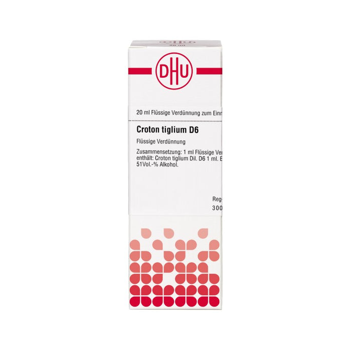 Croton tiglium D6 DHU Dilution, 20 ml Lösung