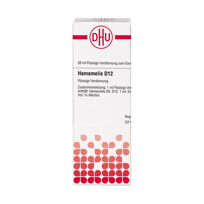 DHU Hamamelis D12 Dilution, 20 ml Lösung