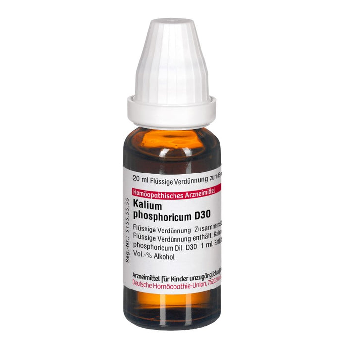 Kalium phosphoricum D30 DHU Dilution, 20 ml Lösung