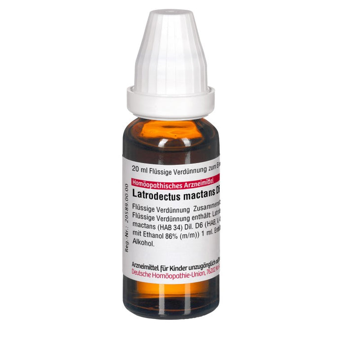 DHU Latrodectus mactans D6 Dilution, 20 ml Lösung