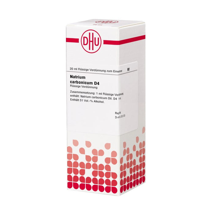 DHU Natrium carbonicum D4 Dilution, 20 ml Lösung