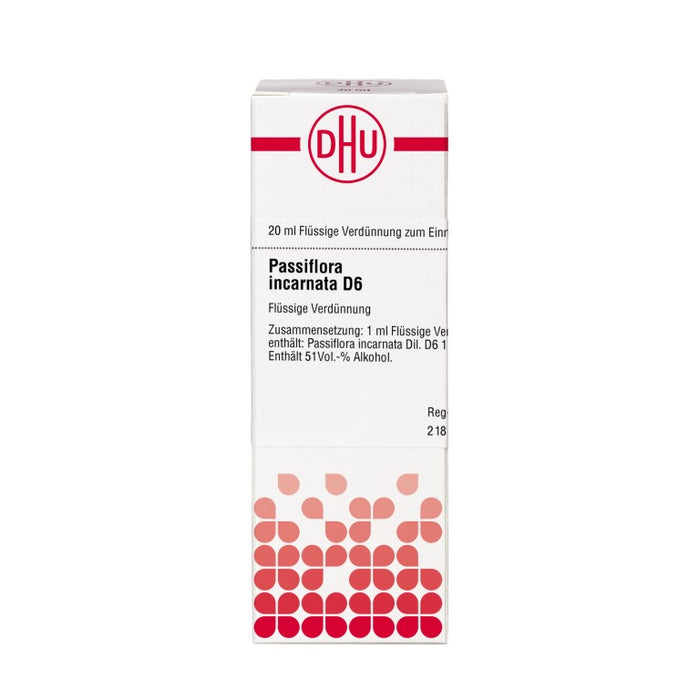 Passiflora incarnata D6 DHU Dilution, 20 ml Lösung