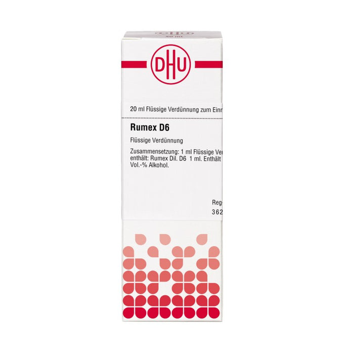 DHU Rumex D6 Dilution, 20 ml Lösung