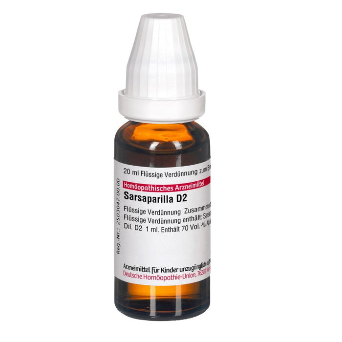 DHU Sarsaparilla D2 Dilution, 20 ml Lösung